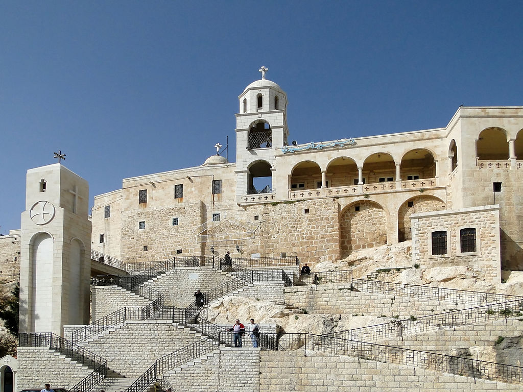 Tu viện đức mẹ Saidnayya mang đậm kiến trúc Byzantine