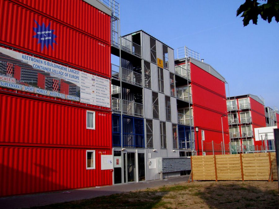 Nhà container Keetwonen ở Hà Lan