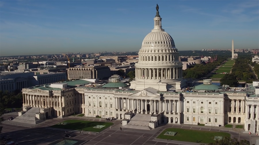 The U.S. Capitol - Đại diện kiến trúc tân cổ điển