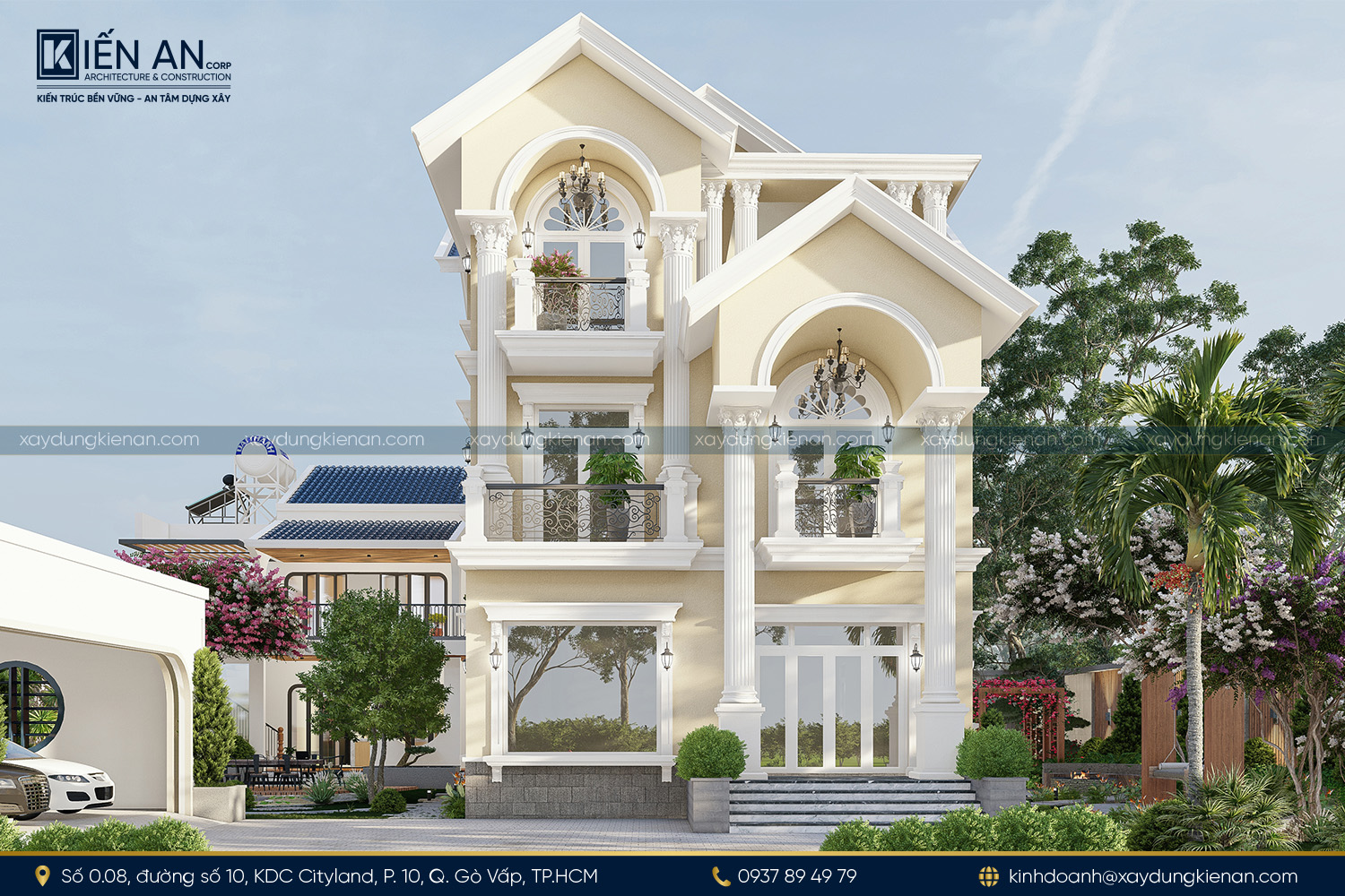 Mẫu nhà tĩnh lặng bên thiên nhiên