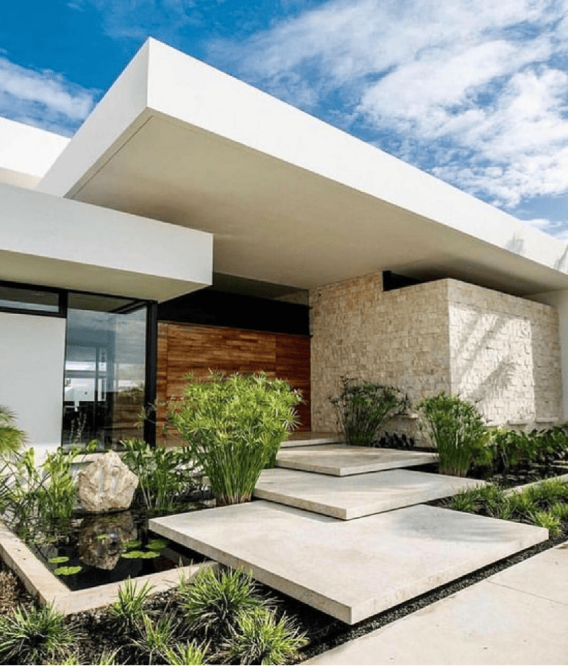 ách sắp xếp các bậc tam cấp chồng lên nhau tạo nên sự độc đáo từ những điều đơn giản