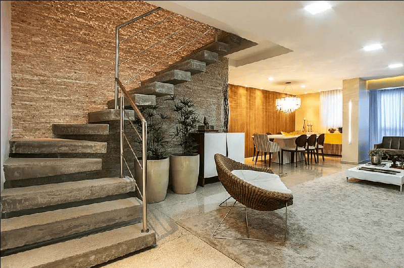Ưu và nhược điểm vật liệu ốp cầu thang bê tông