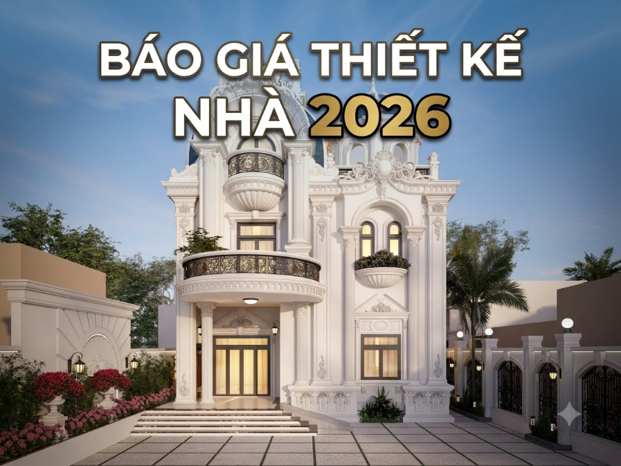 Báo giá thiết kế nhà 2026 Kiến An